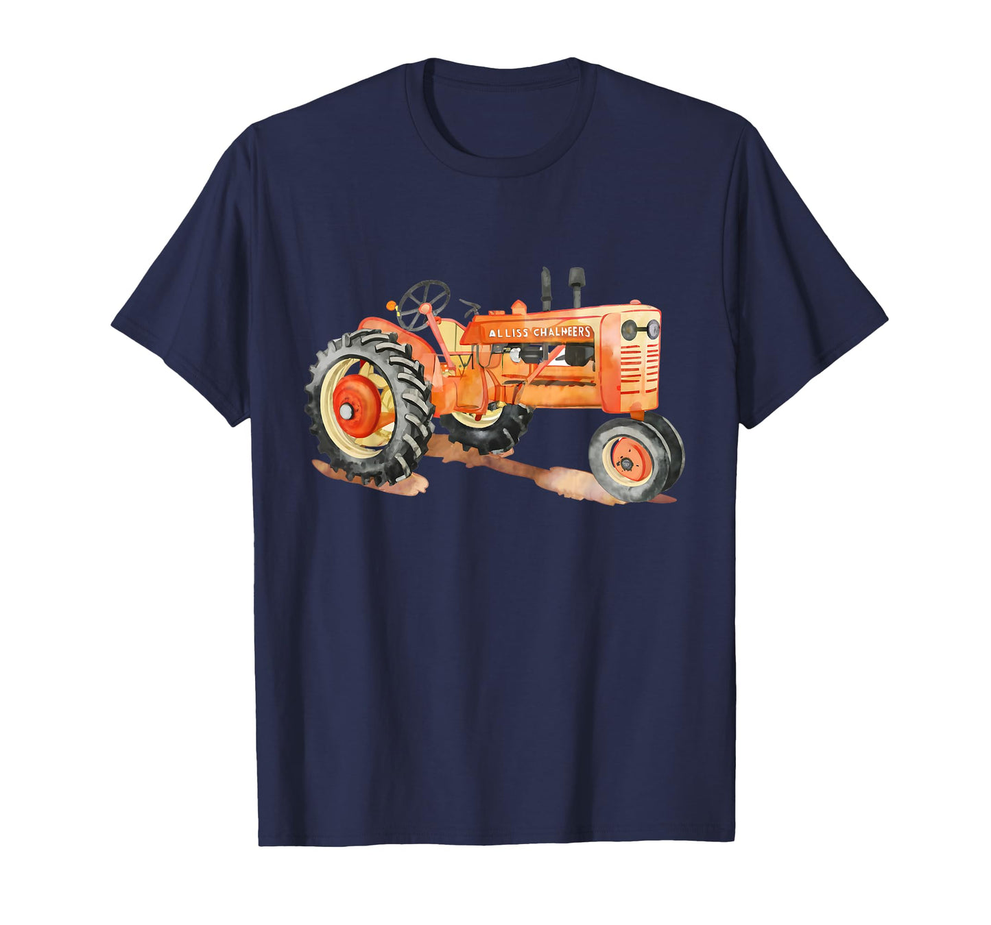 Alliss Chalmers Model WD 1940's Vintage Tractor Graphic T-Shirt