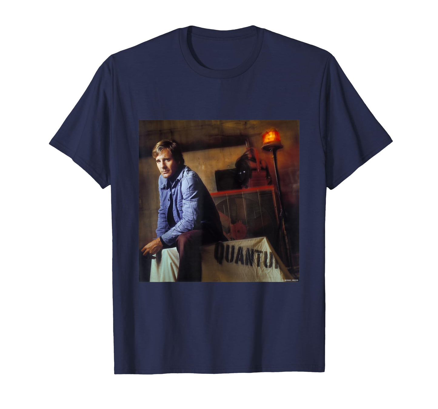 Scott Bakula Quantum Leap Star Trek Actor by Michael Grecco T-Shirt