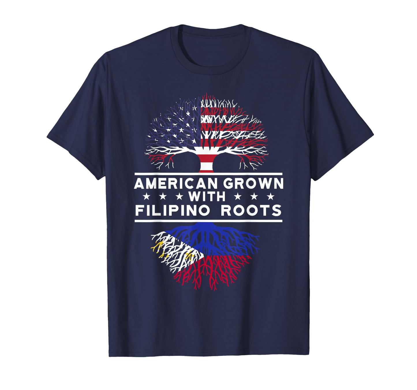 American Grown with Filipino Roots - Philippines T-Shirt