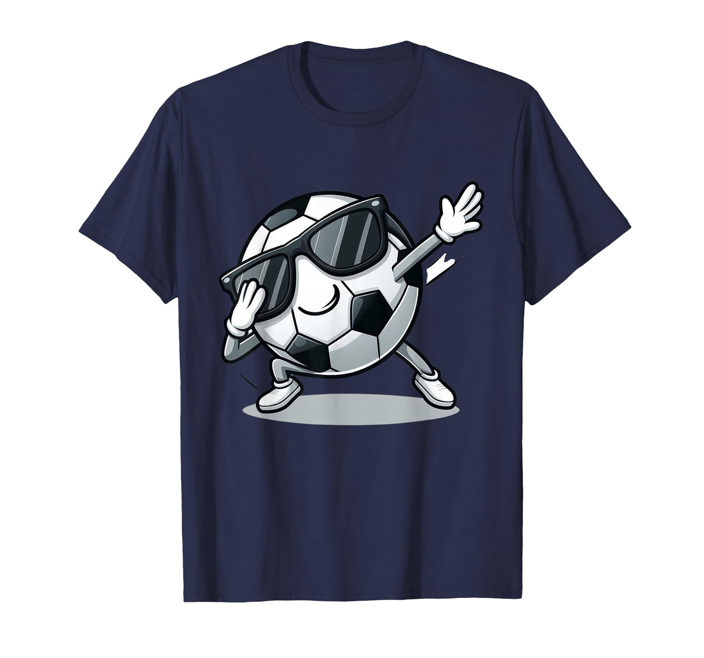 Dabbing Soccer Ball Shirt Funny Boys Men Women Sports Player T-Shirt