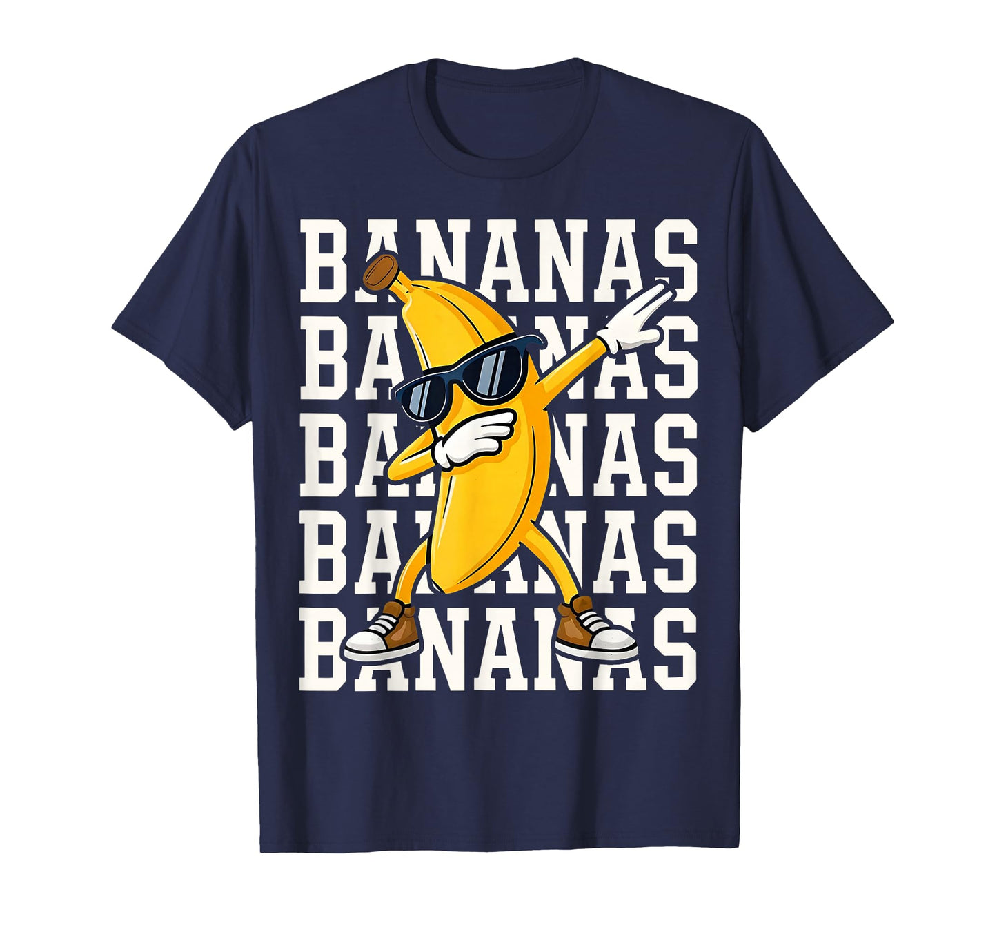 Cool Bananas Graphic Dabbing Gift for Men Women Kid Boy Girl T-Shirt