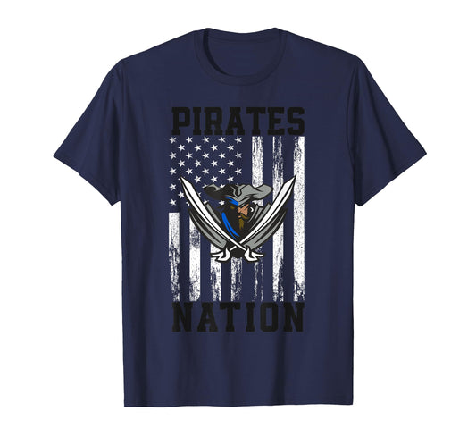 Matanzas Pirates Logo Nation HS T-Shirt