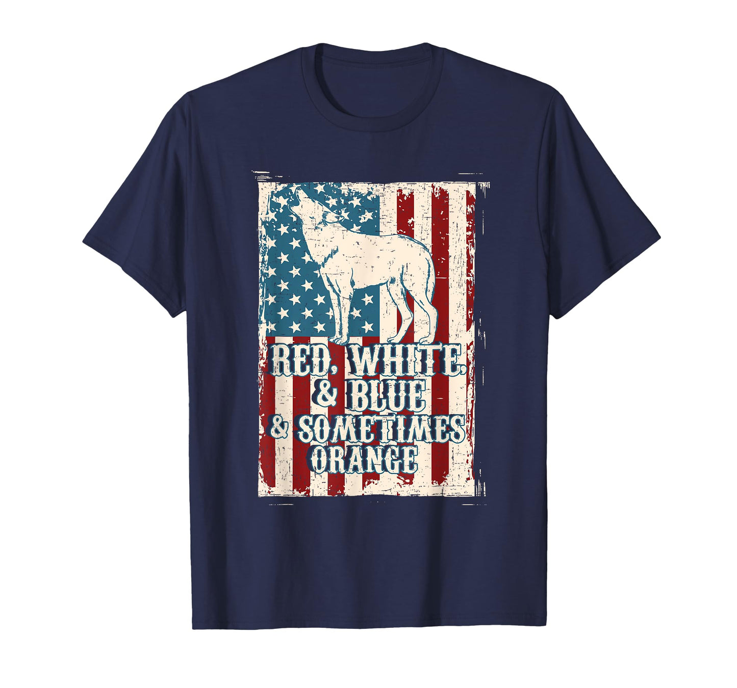 Coyote Hunting Distressed American Flag T Shirt Gift T-Shirt for Women Kids Men
