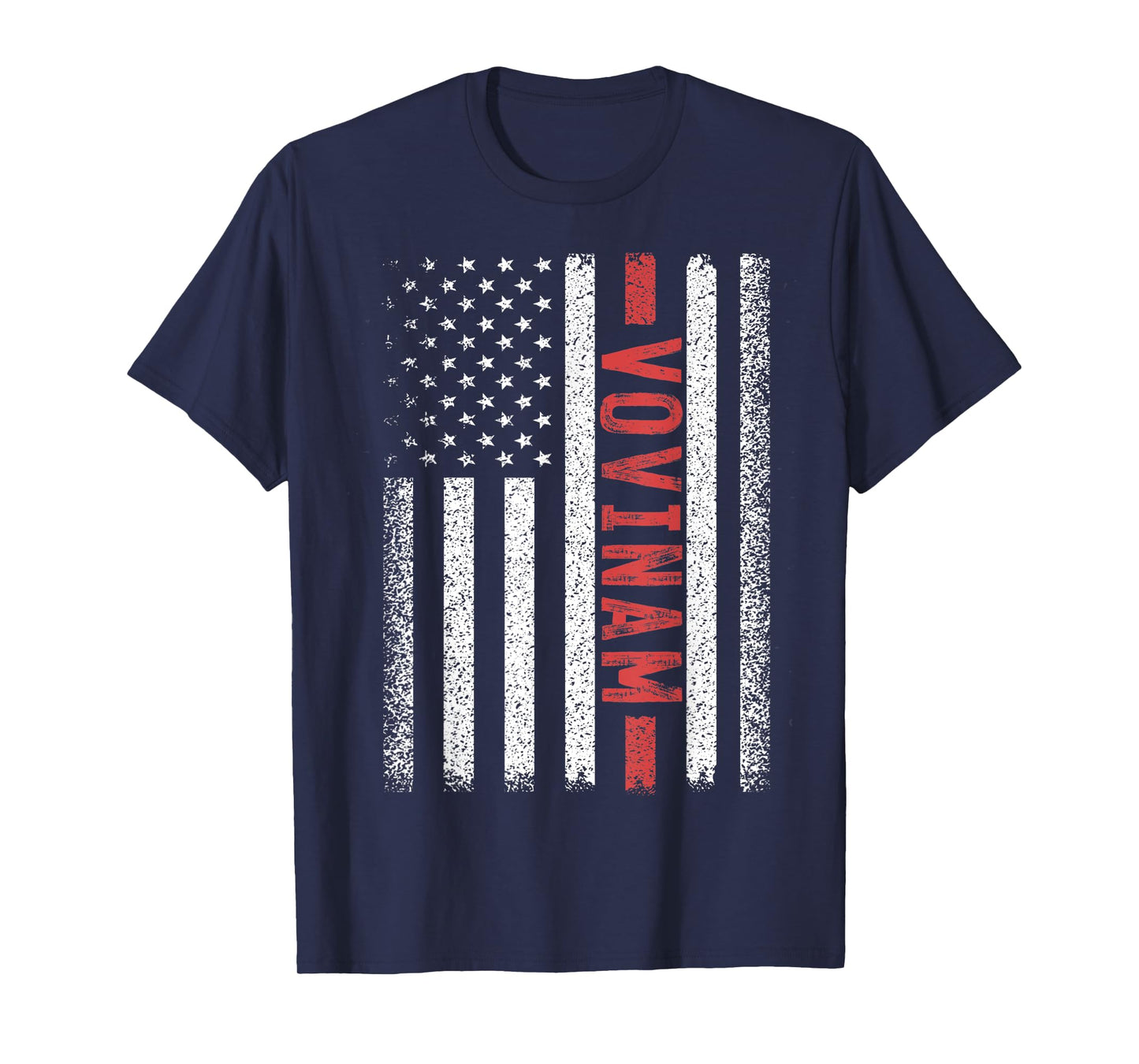 Vovinam American Flag 4th of July Vietnam Martial Arts T-Shirt for Women Men