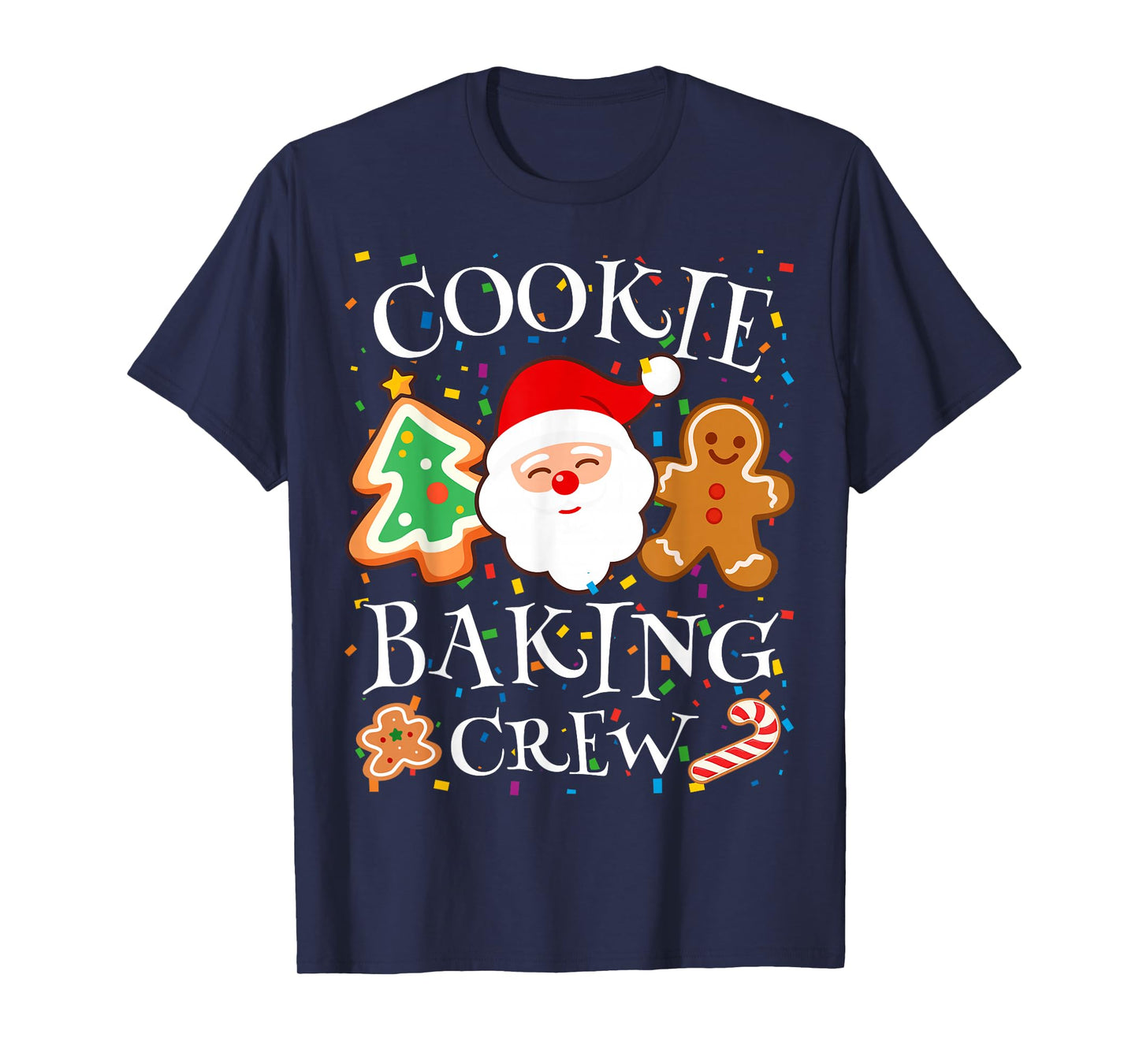 Christmas Cookie Baking Crew Cookie Crew Family Kids Pajamas T-Shirt