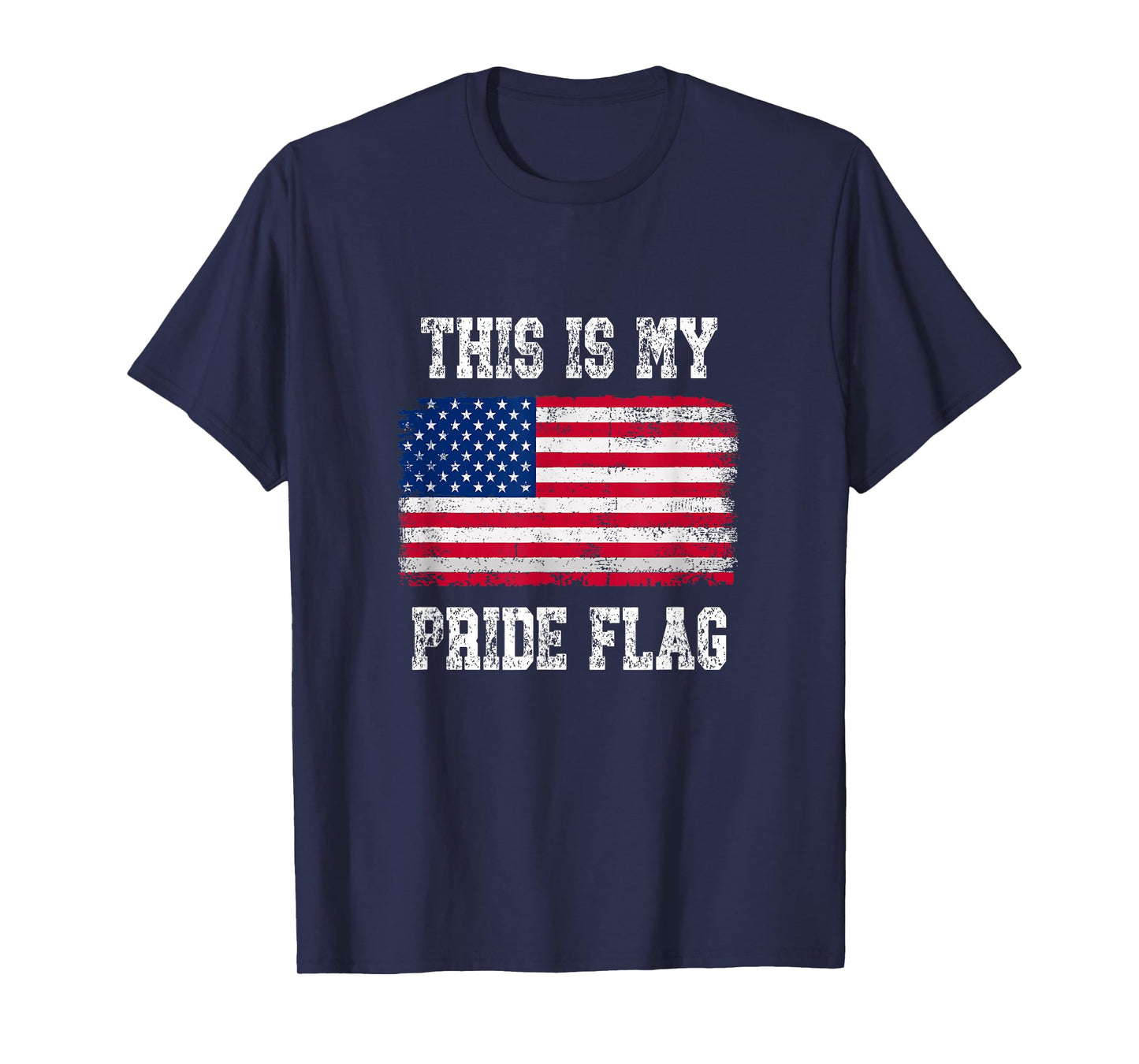 Patriotic American This is My Pride Flag USA T-Shirt