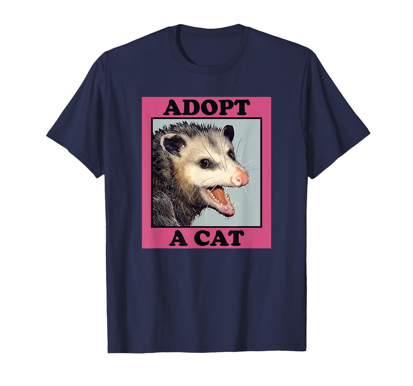 Possum Shirt Adopt a Cat Funny Opossum Possums tshirt Men Women Girls Kids T-Shirt
