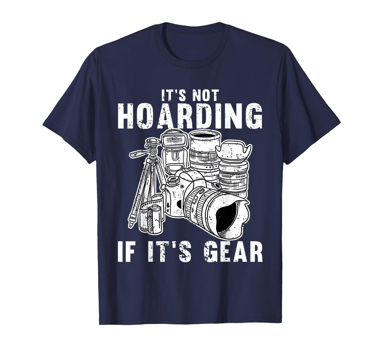 Cool Photography For Men Women Photographer Camera Gear Lens T-Shirt