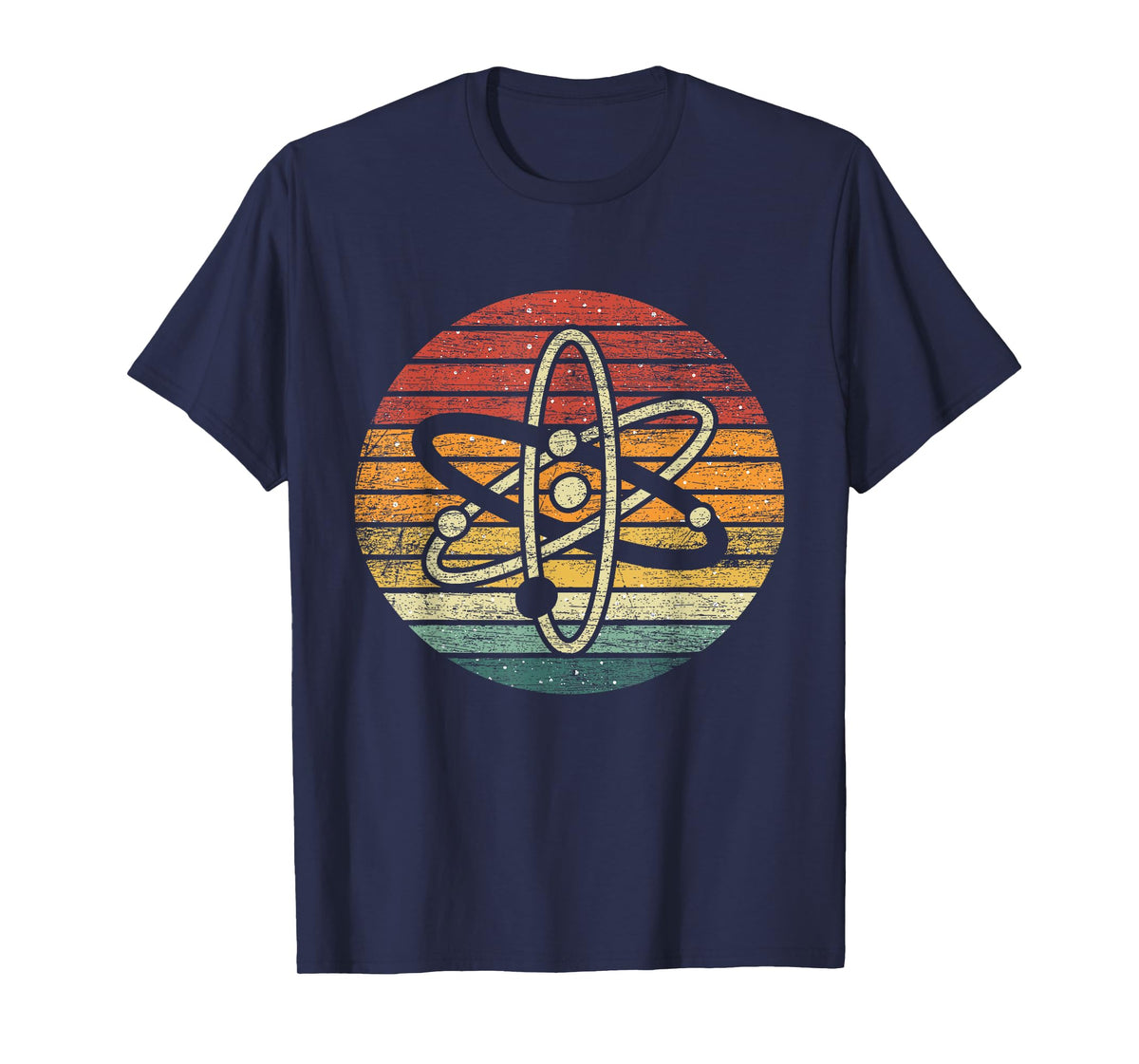 Retro Quantum Mechanics Atom Physics T-Shirt