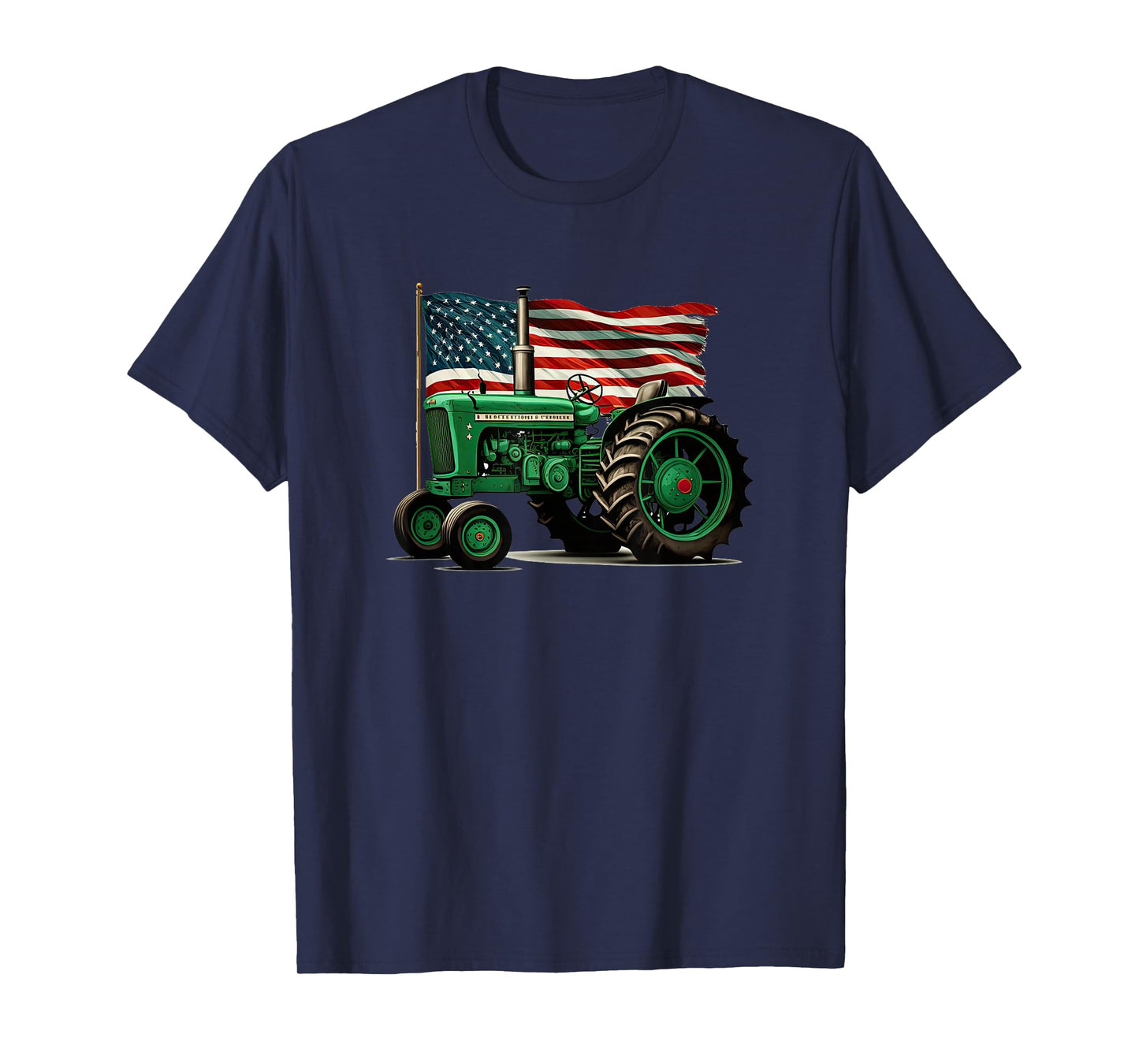 Agriculture Farm Tractor USA Flag tractor American farm USA T-Shirt