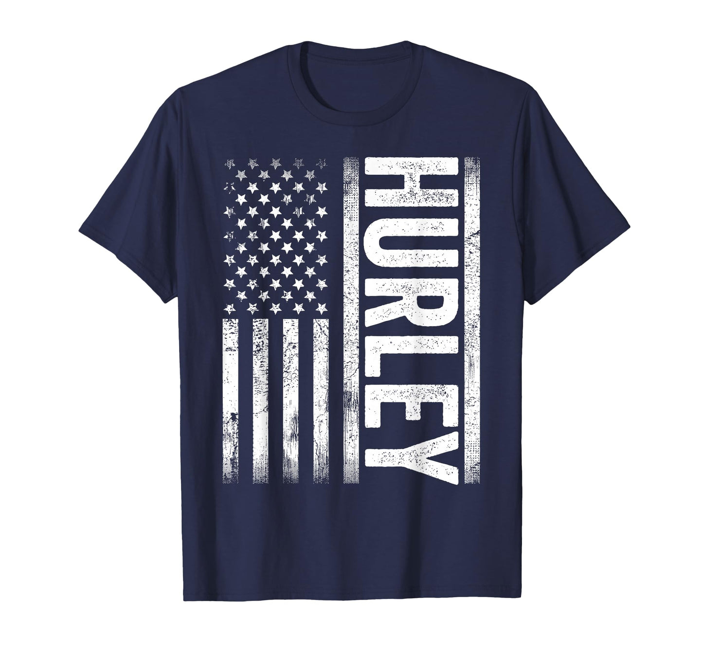 Hurley KY Vintage Us American Flag Retro for Men Women T-Shirt