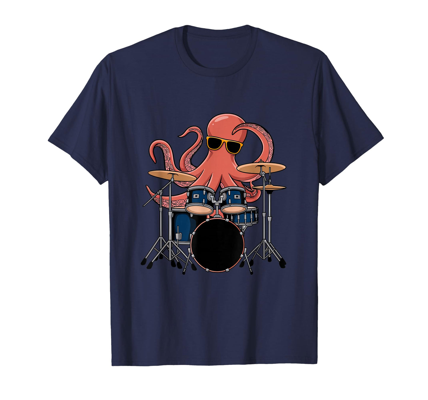 Drummer Octopus Drum Kit Drum Set T-Shirt