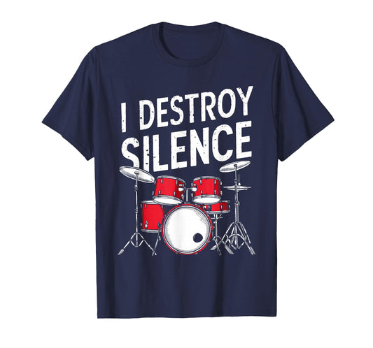 Drums & Percussion Rock Music Drummer Gift: Mens & Womens T-Shirt