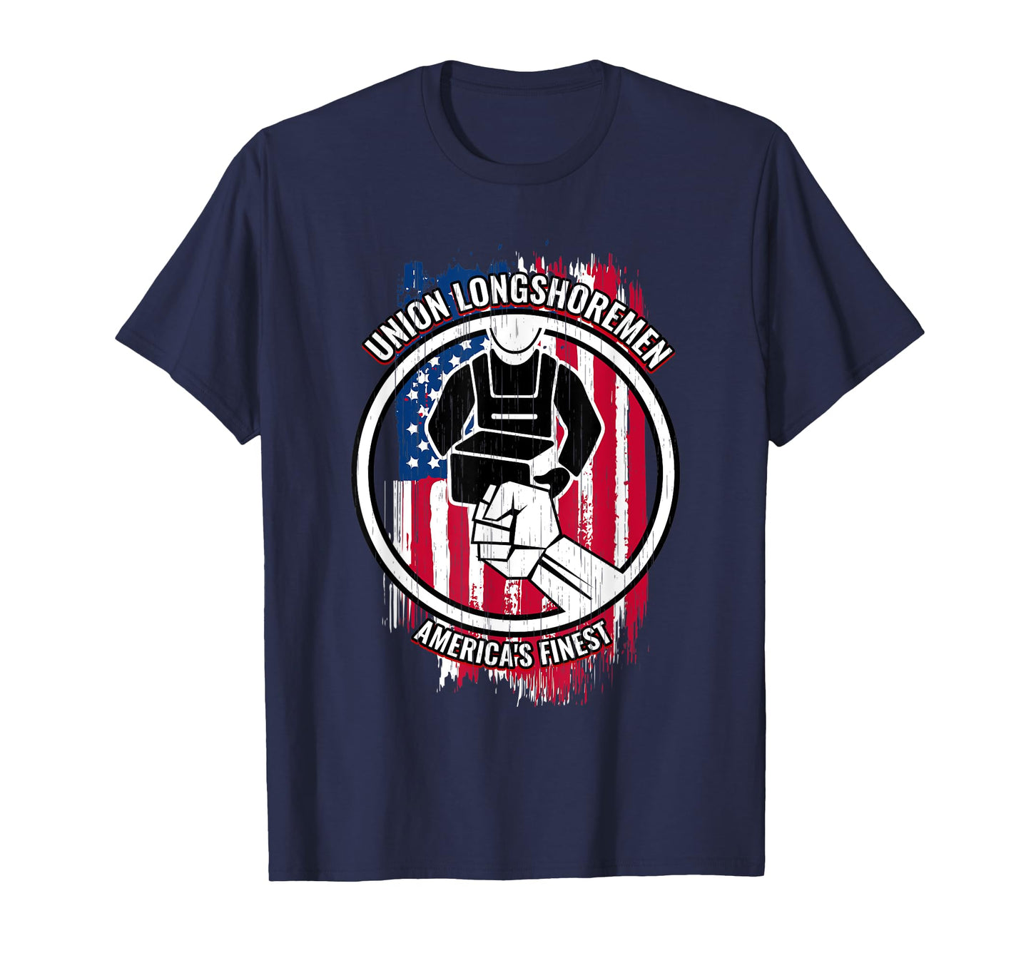 Union Longshoreman Tshirt Proud Mens Gifts for Longshoremen T-Shirt
