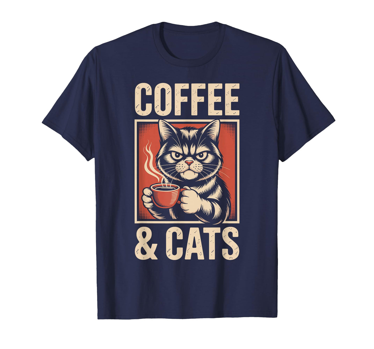 Coffee and Cats T-Shirt