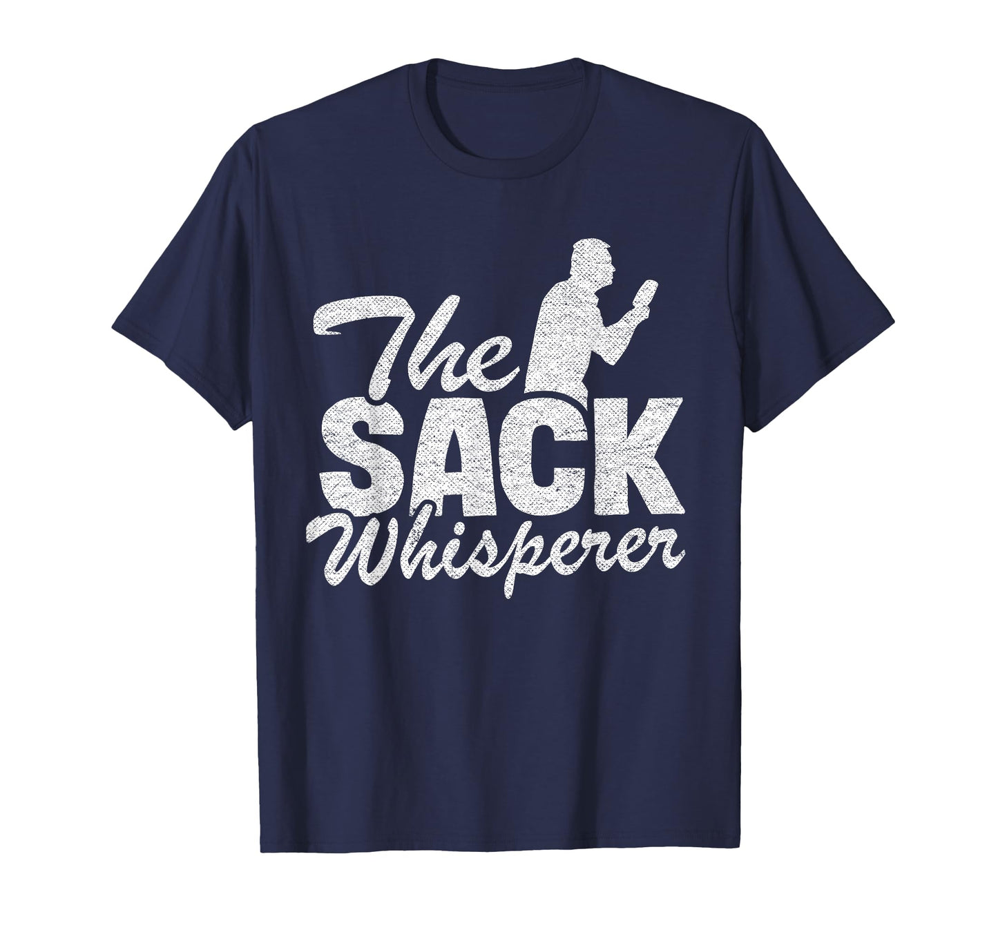 The Sack Whisperer Bean Bag Toss Mens Funny Corn Hole T-Shirt