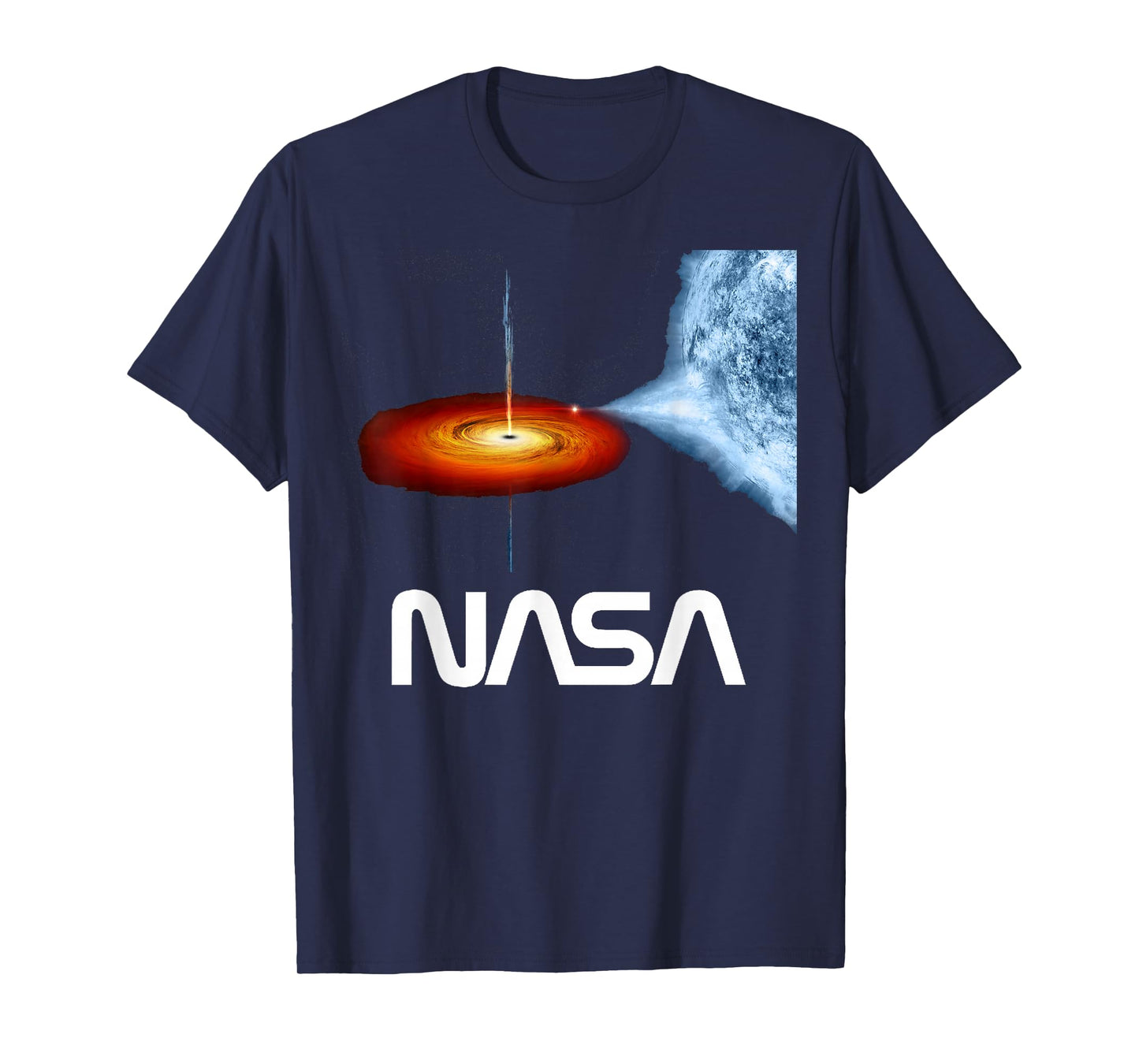 Officially Licensed NASA Cygnus Black Hole Space Geek T-Shirt