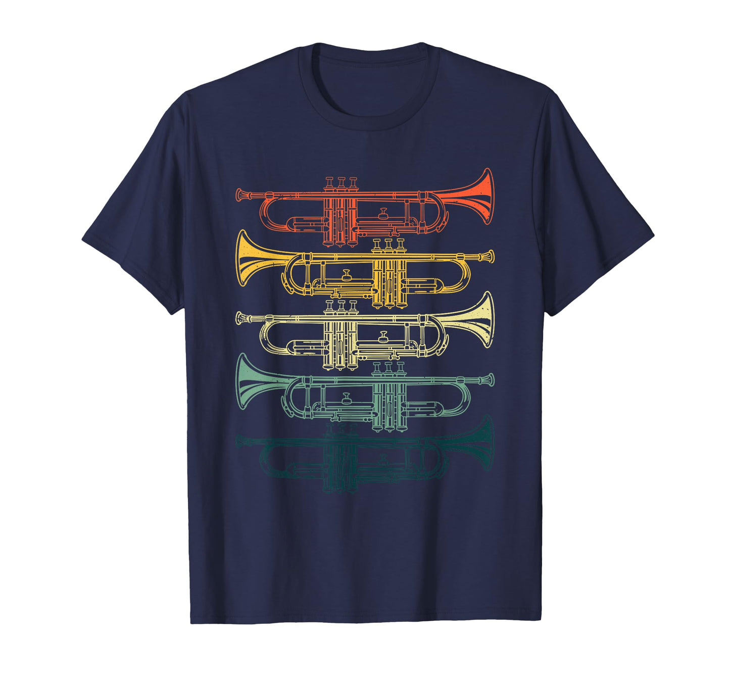 Cool Trumpet for Men Women Marching Band Musician Jazz Music T-Shirt
