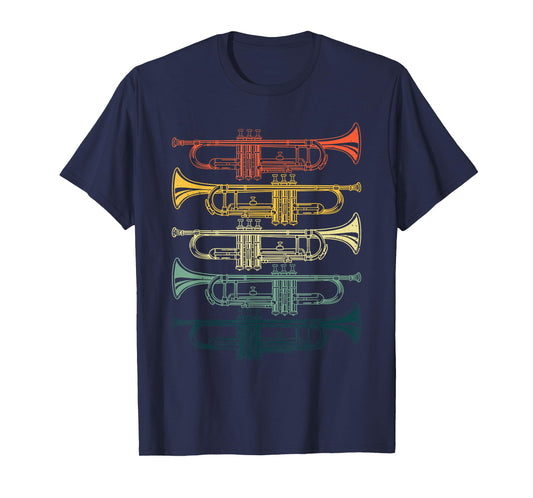 Cool Trumpet for Men Women Marching Band Musician Jazz Music T-Shirt