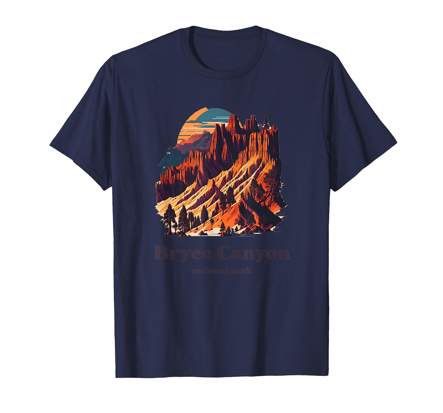 Bryce Canyon National Park Utah Cool Vintage Style T-Shirt