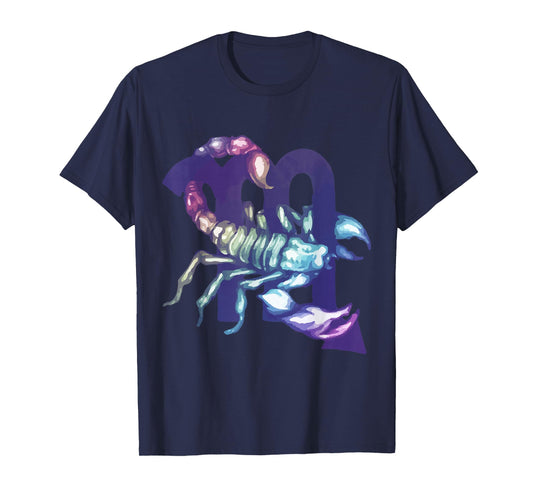 Scorpio Watercolour Scorpio Zodiac Sign T-Shirt