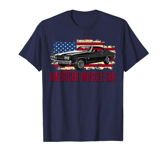 American Muscle Car Men Women Adults Teens Kids Boys Girls T-Shirt