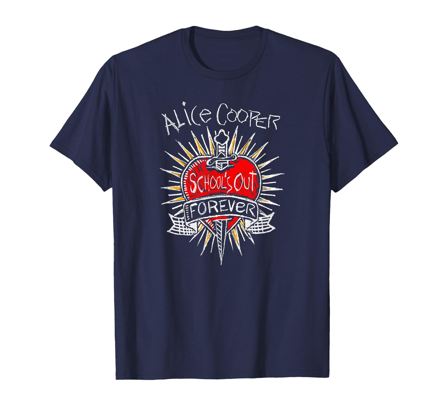 Alice Cooper - Vintage School's Out Forever T-Shirt