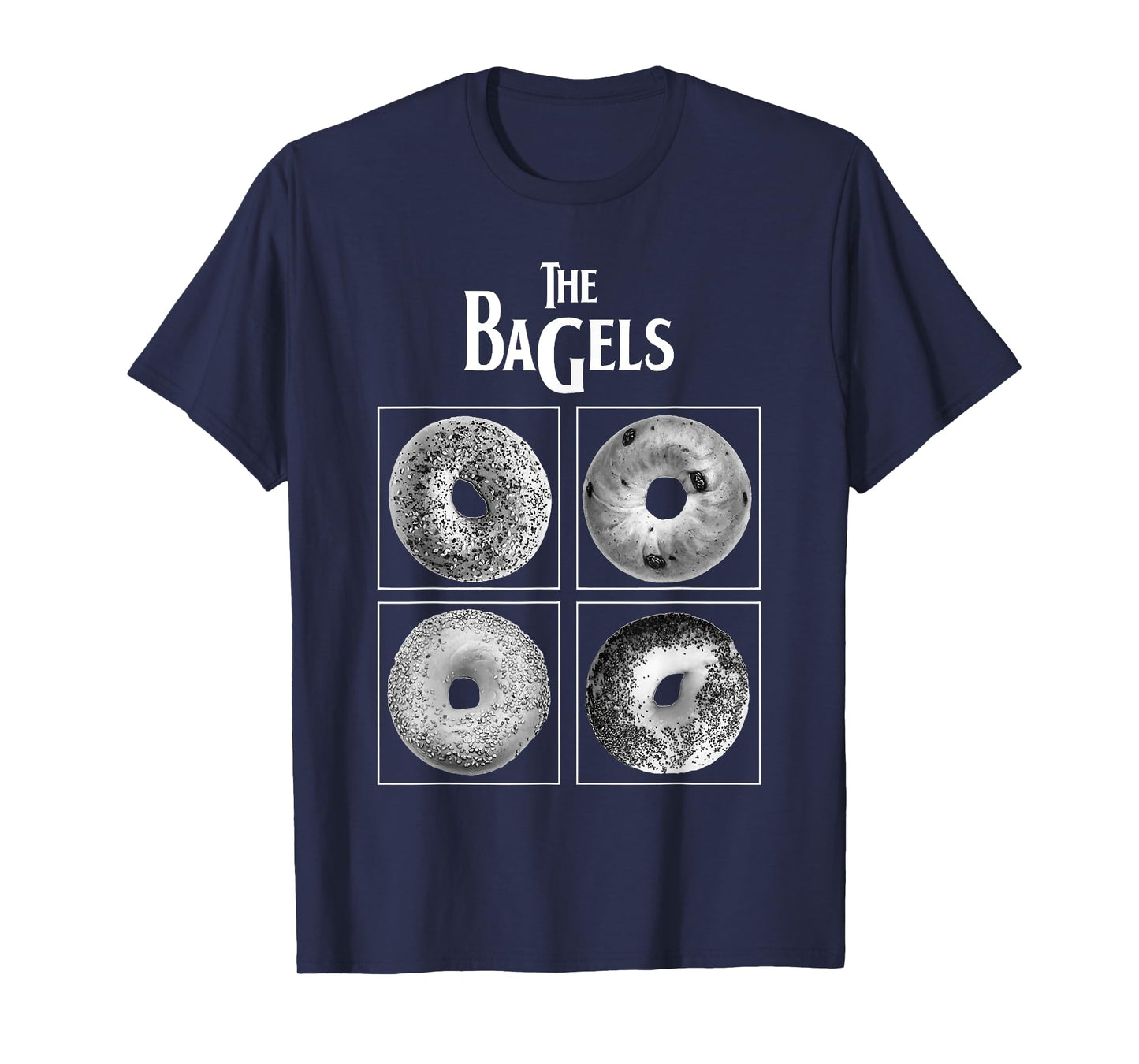 The Bagels Funny Bagel Bread Foodie Lover Bakery Food Gifts T-Shirt