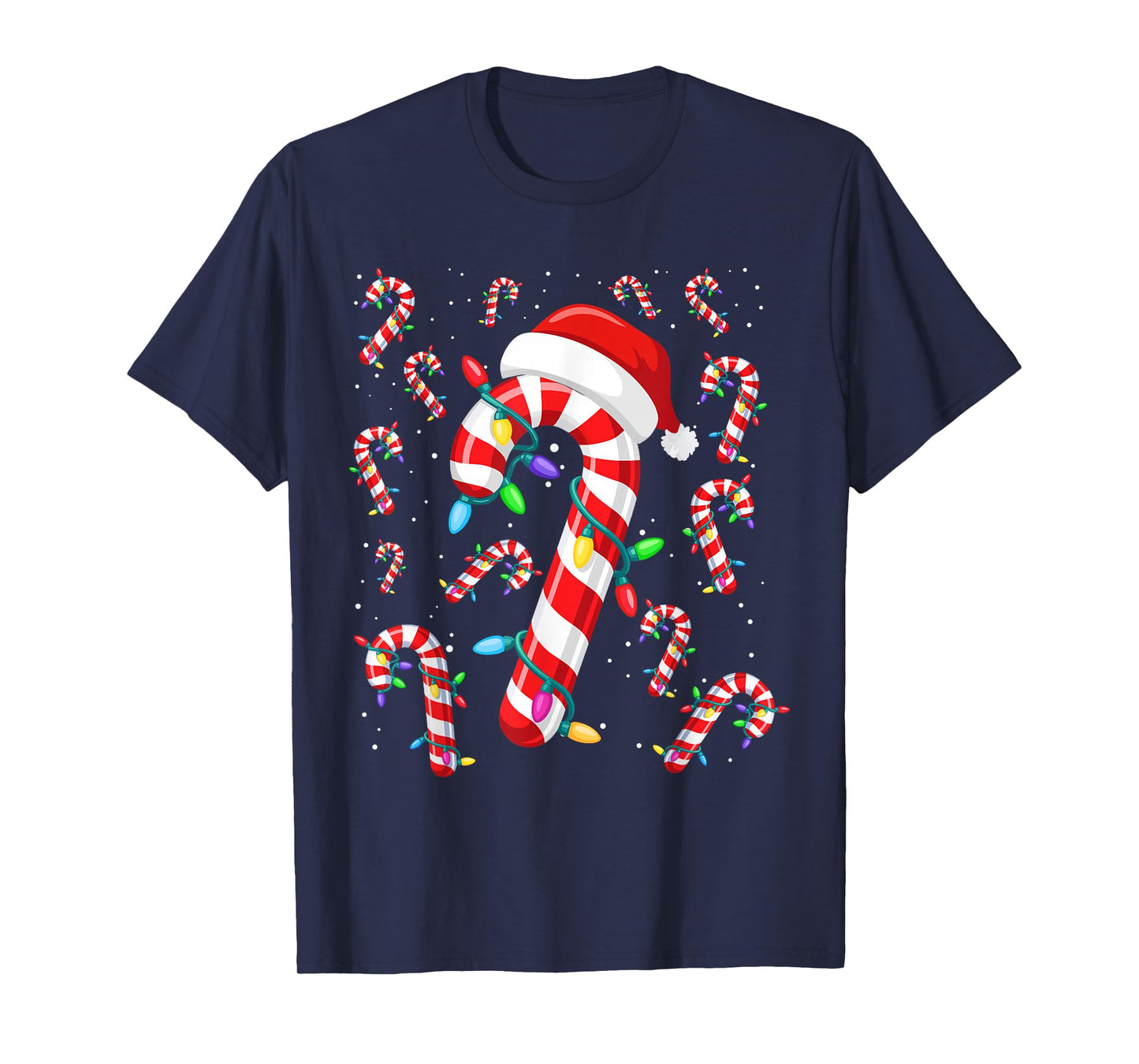 Candy Canes Christmas T-Shirt