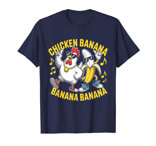 Chicken Banana Banana Banana Music Lover Musician T-Shirt