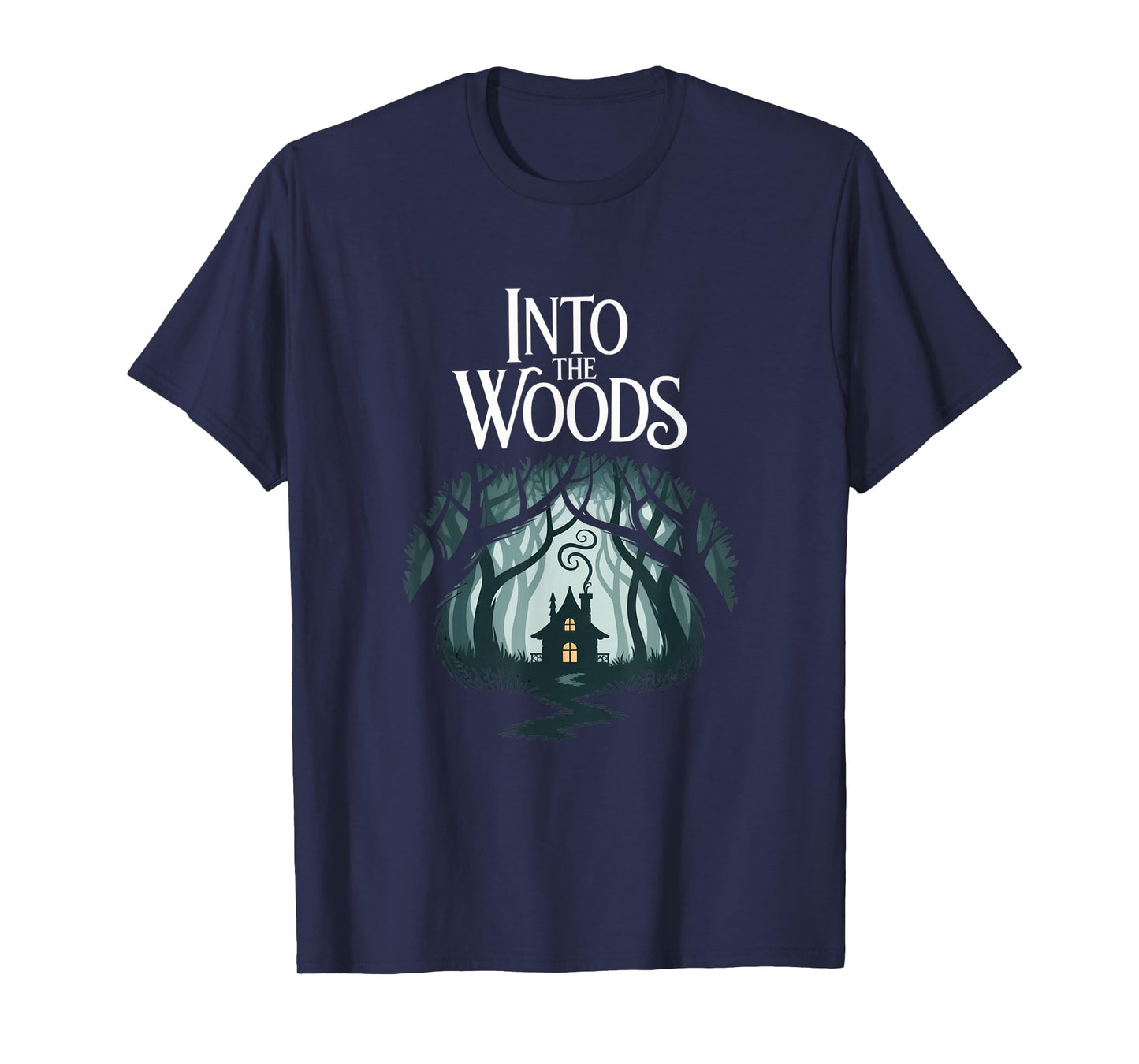 Into The Woods Retro Musical Theater Broadway Theatre T-Shirt