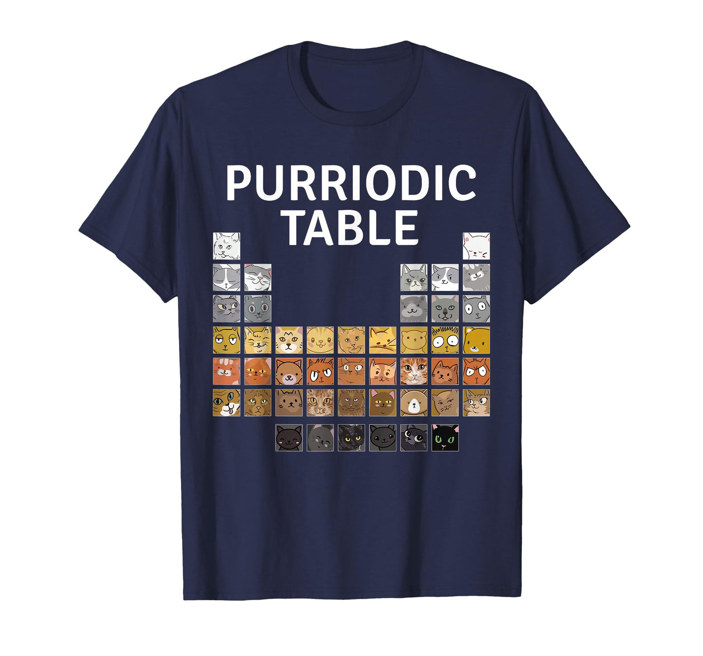 Chemistry Cat - Purriodic Table - Chemistry Pun Chemist T-Shirt