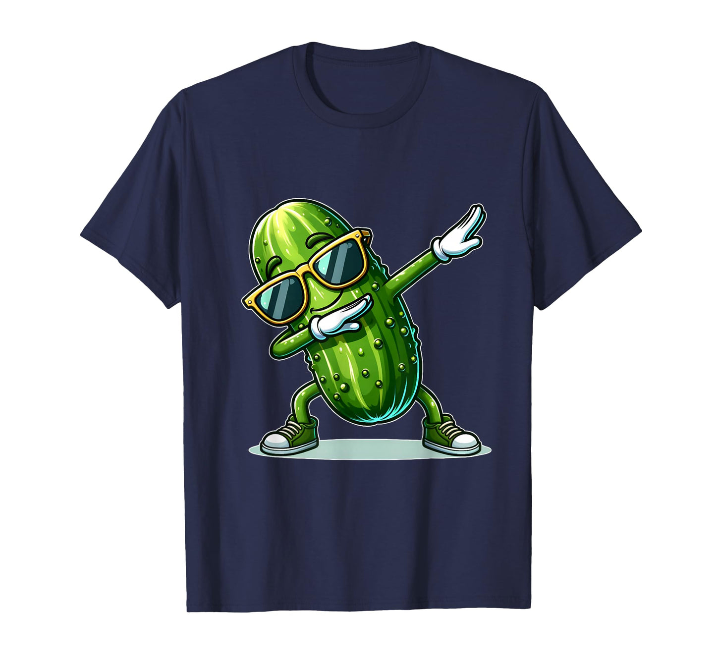 Dabbing Pickle Cucumber Funny Pickle T-Shirt