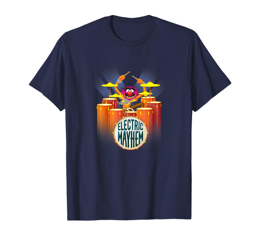 Disney The Muppets Electric Mayhem Animal Rockin' Drummer T-Shirt