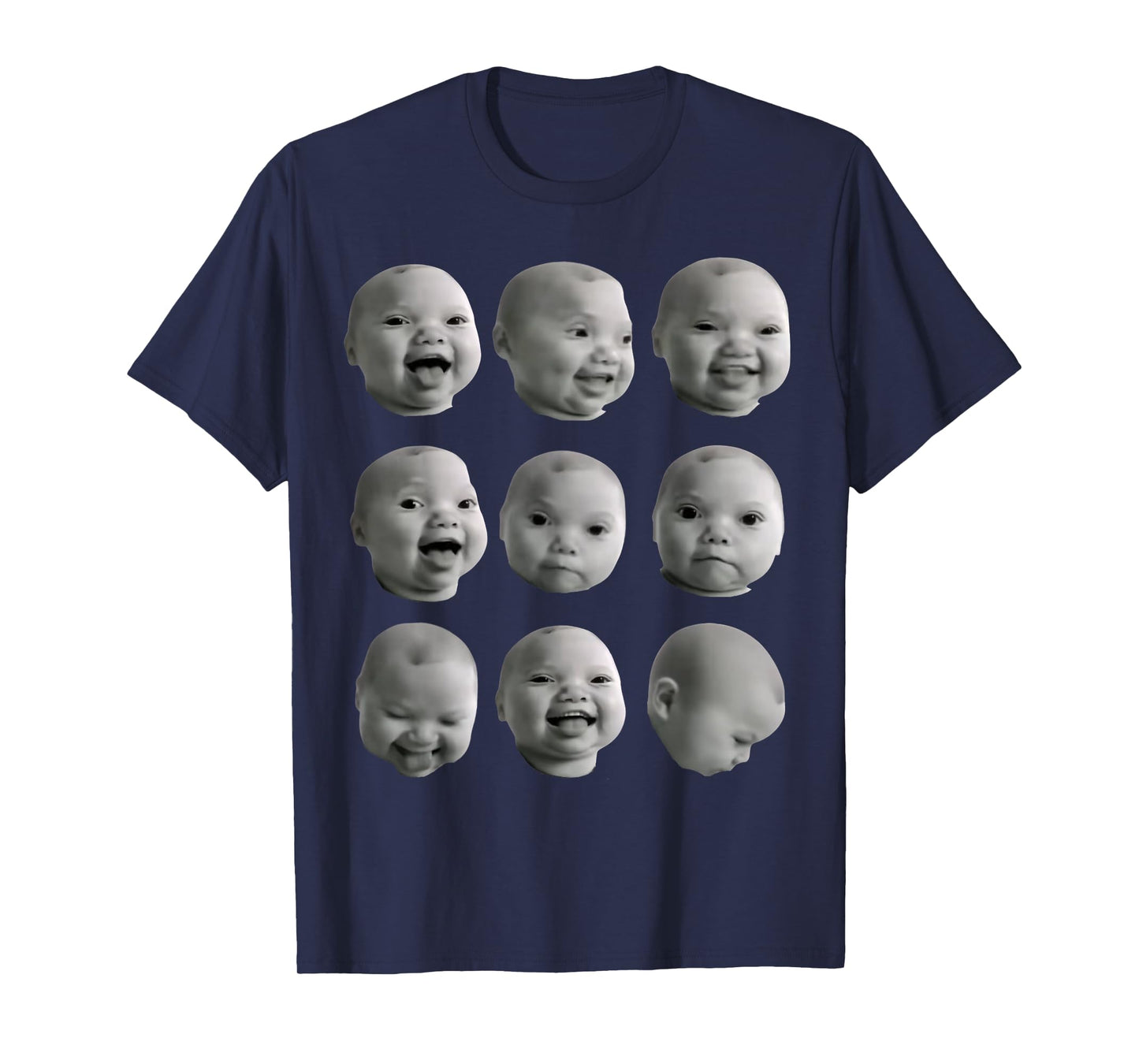Funny Niche Baby gen z Meme ai Viral Giggling AI Laughing T-Shirt