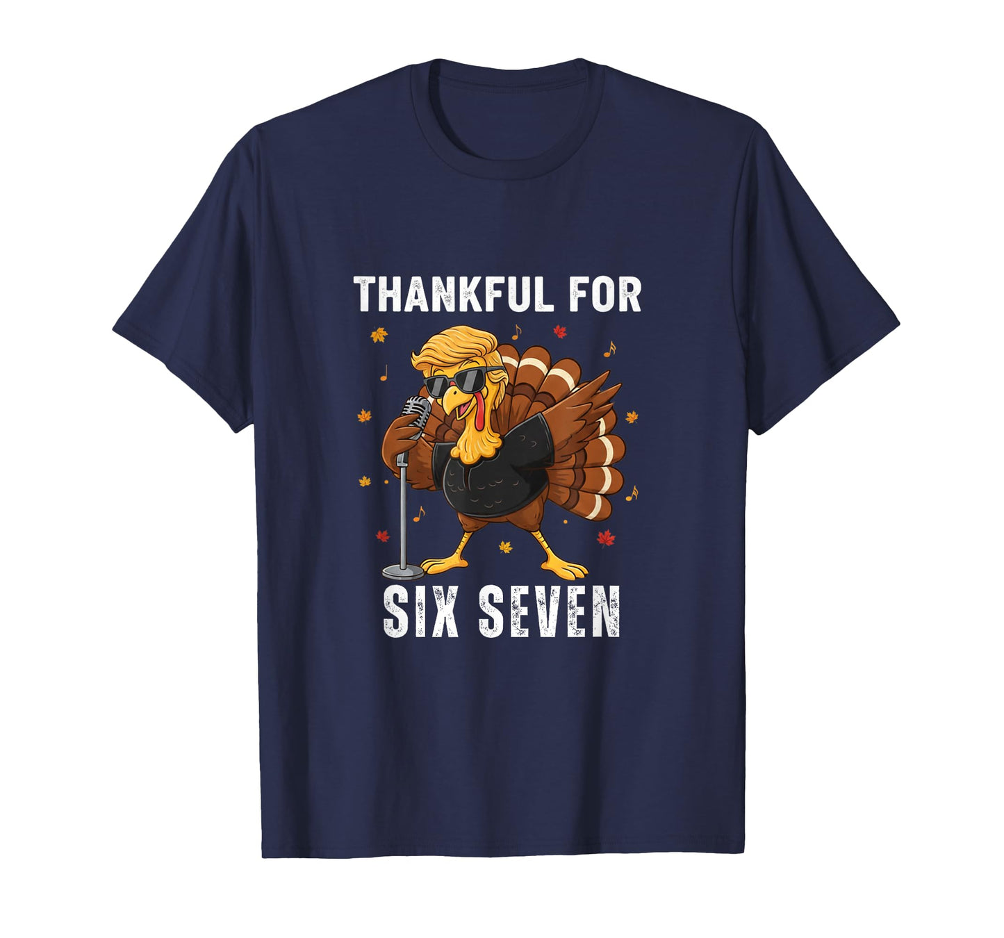 67 Thanksgiving Funny Six Seven Meme Brainrot Turkey Boys T-Shirt