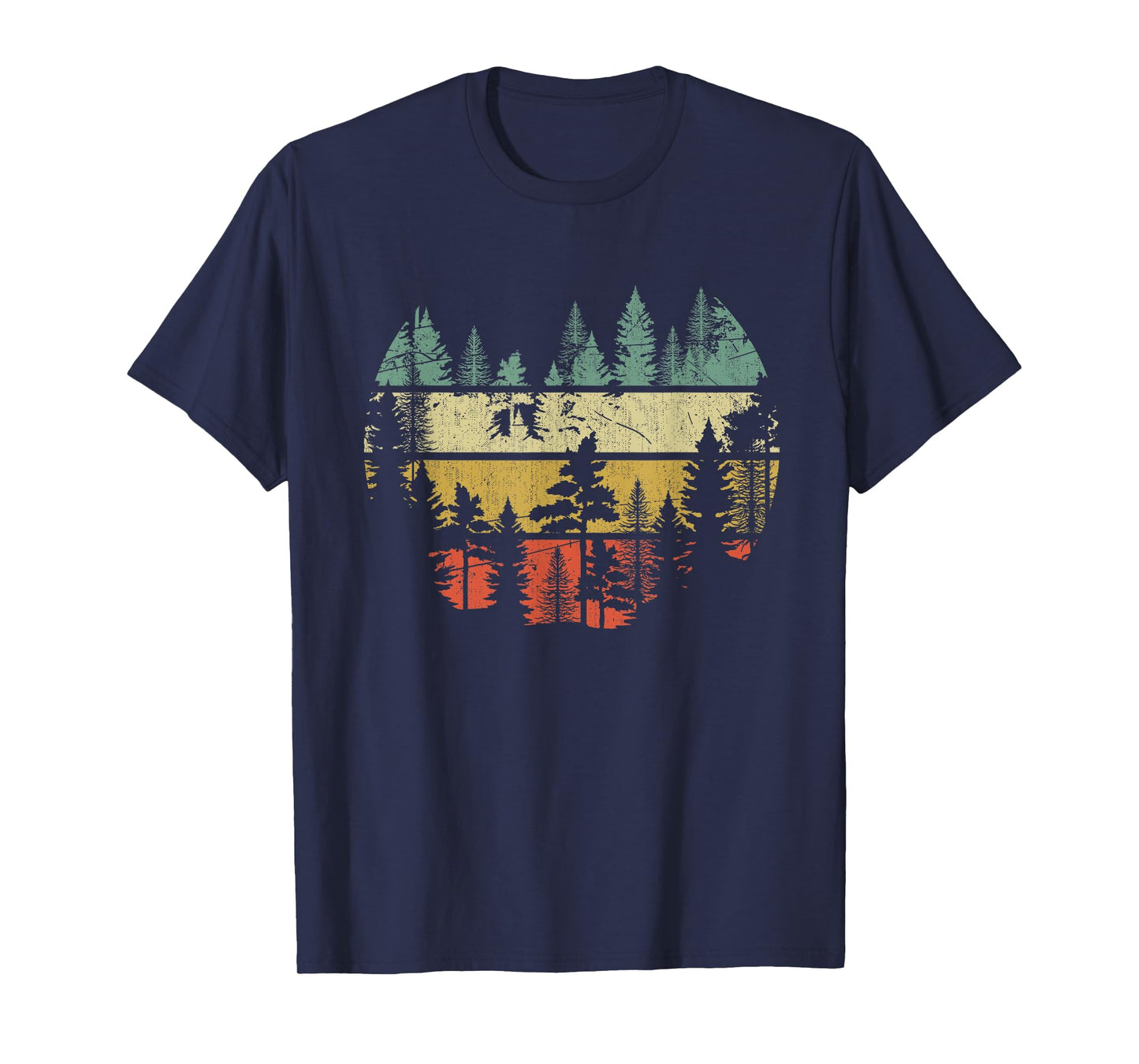 Wildlife Trees Outdoors Nature Retro Forest Sleeveless T-Shirt