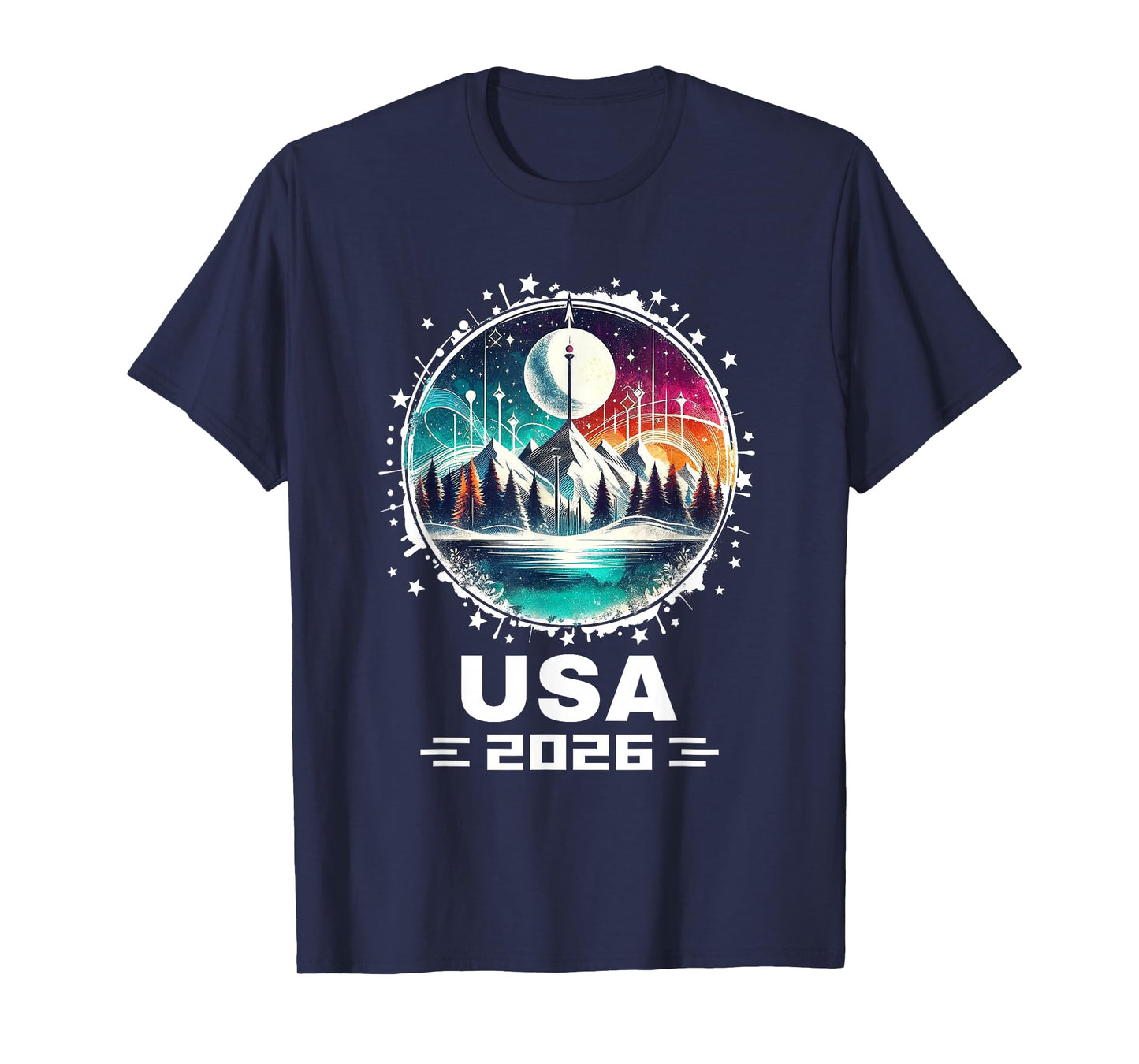 USA 2026 Go United States Winter Sport USA Team 2026 USA T-Shirt
