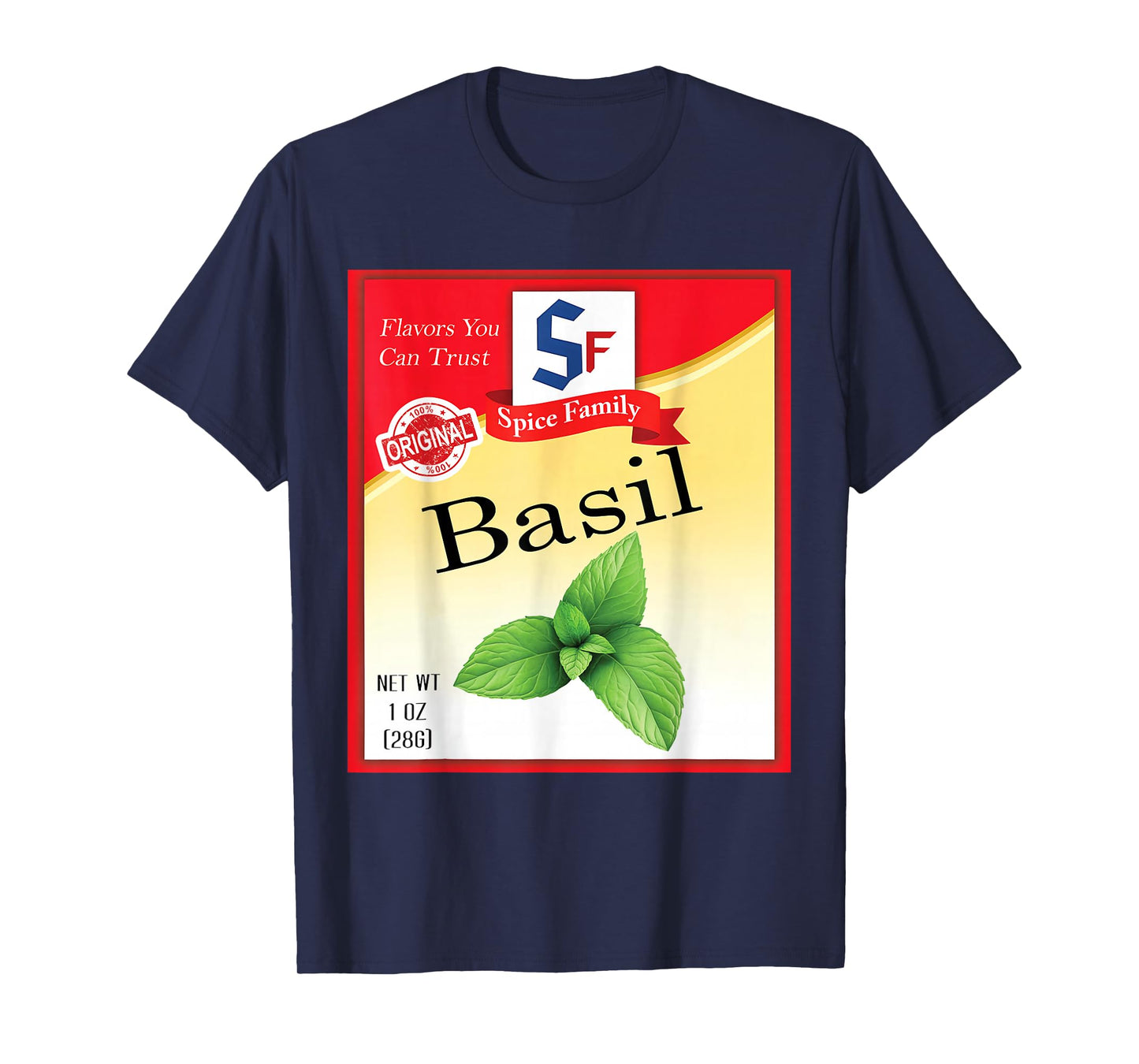 Basil Spice Group Costume Funny Family Matching Halloween T-Shirt