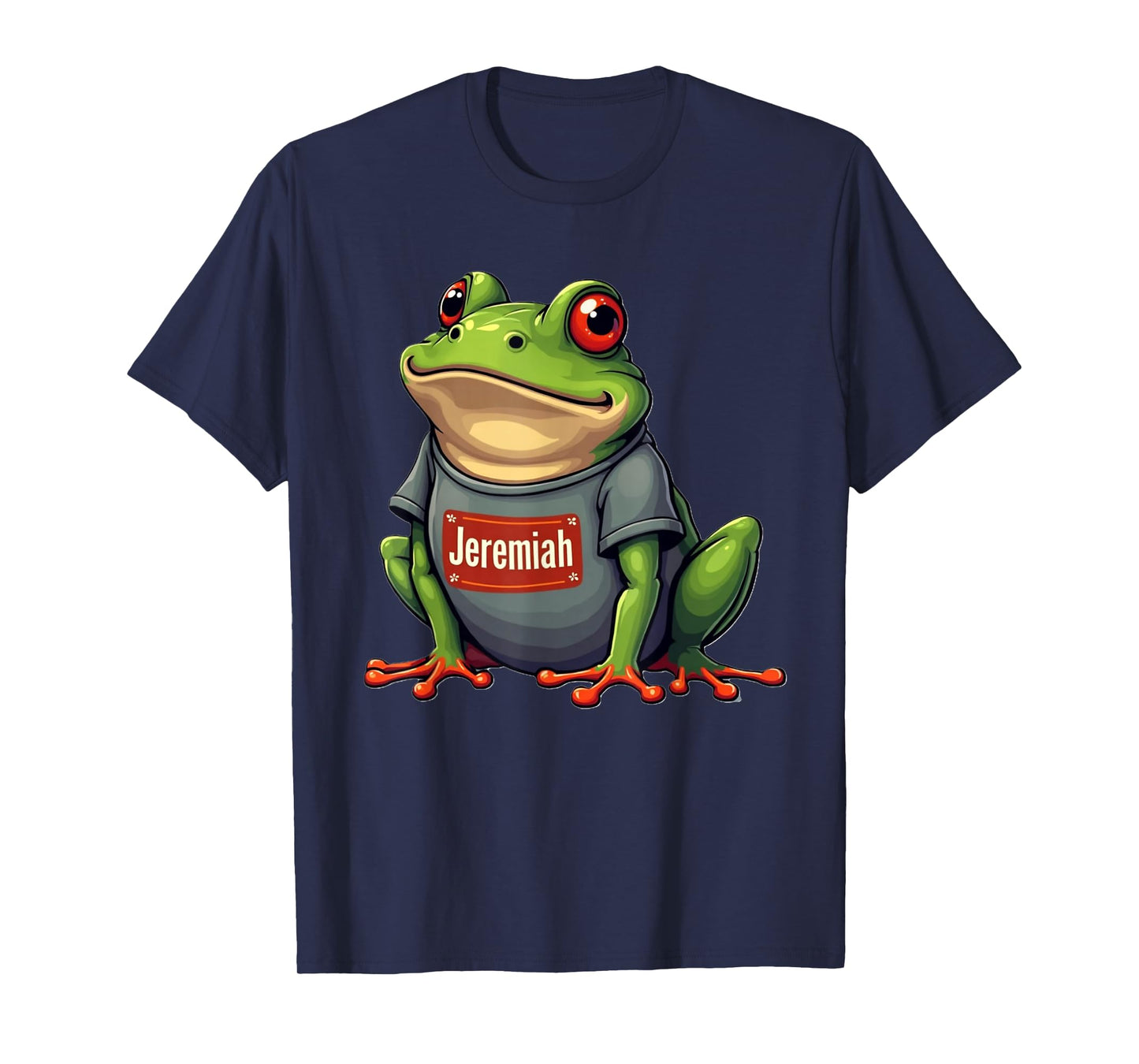 Jeremiah The Cool Retro Bullfrog T-Shirt