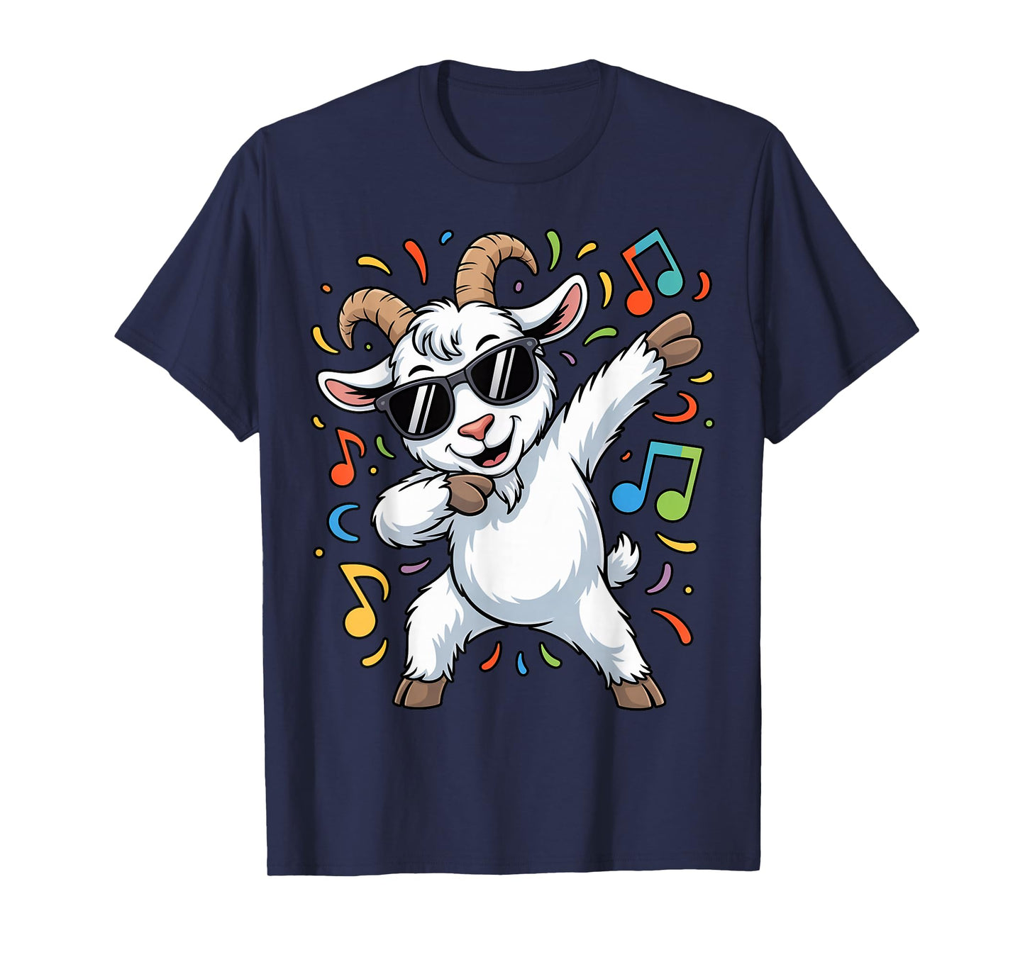 Goat Dabbing Funny Party Dancing Animal Lover T-Shirt