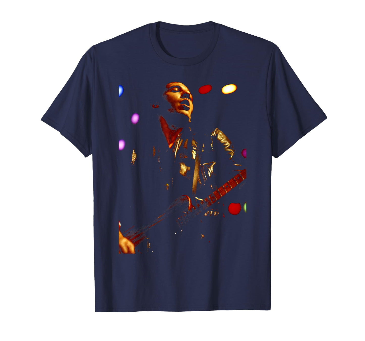 The Boss Bruce Springsteen Live at Wembley by Simon Fowler T-Shirt