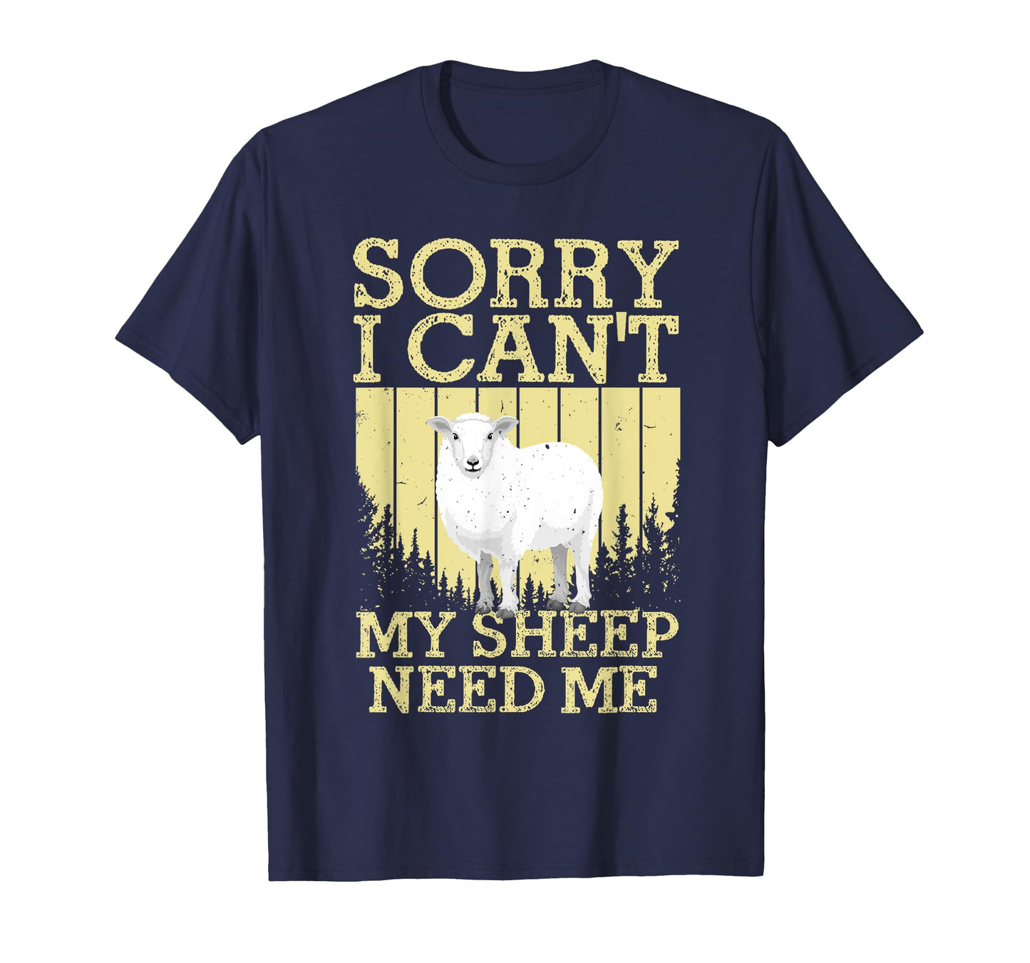 Cool Sheep For Men Women Sheep Lovers Lamb Livestock Farmers T-Shirt