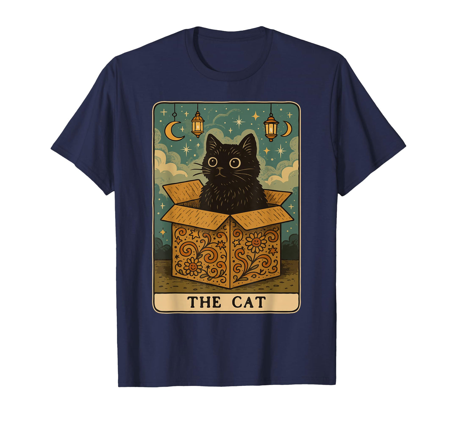 The Cat Tarot Card Cat Lover Funny Cat T-Shirt