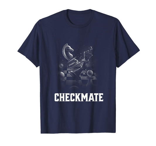 Chess Tee for Boys with Chess Pieces and Checkmate T-Shirt