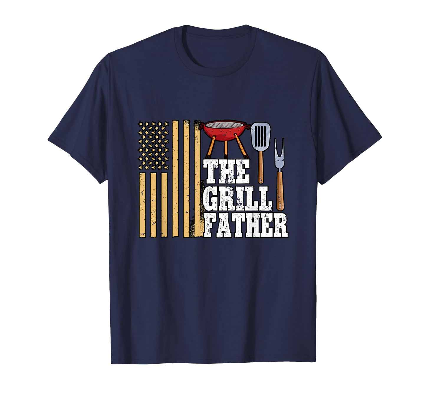 Barbecue Grill The Grillfather T-Shirt