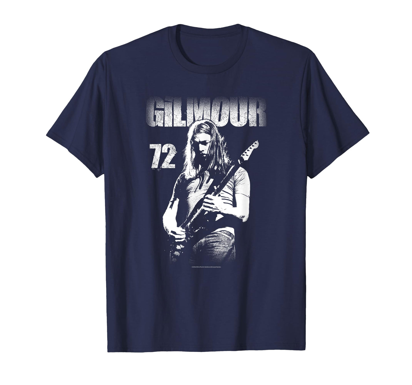 David Gilmour 1972 Photo T-Shirt