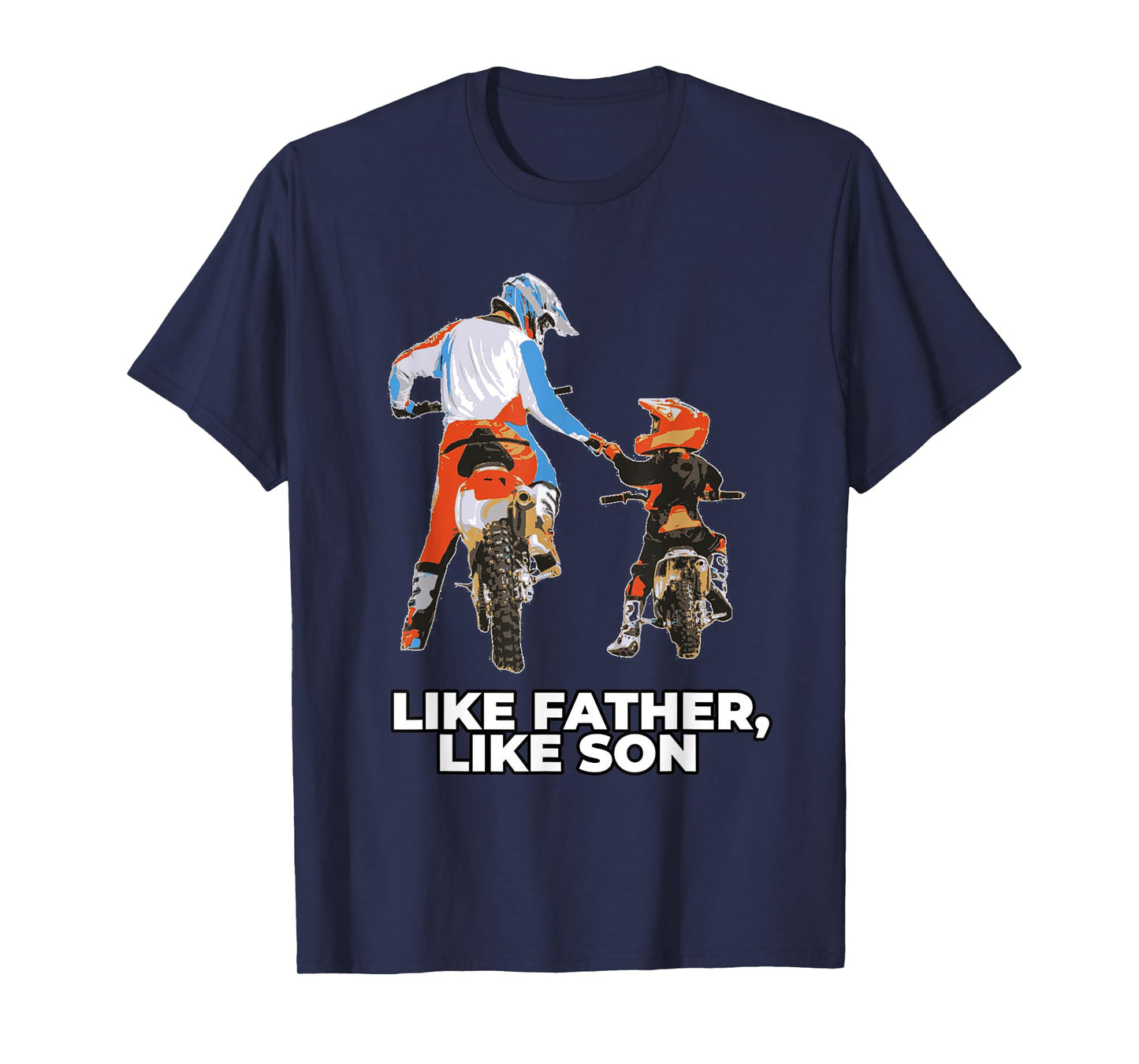 Moto Boss Braaap Dirt Bike Motocross Off-Roading T-Shirt Small