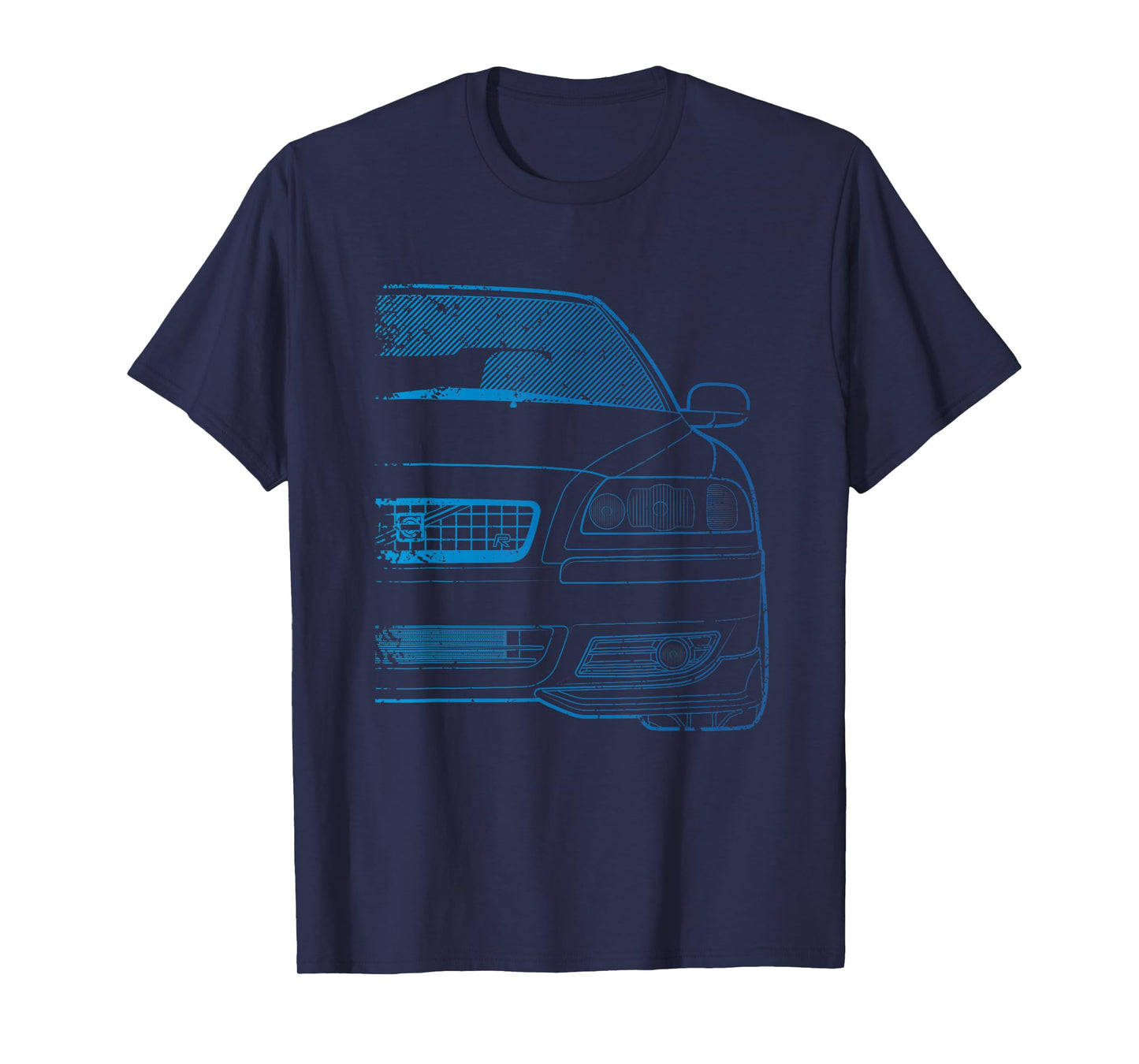 Classic Racing S60-R Turbo Blue Gradient Tshirt T-Shirt