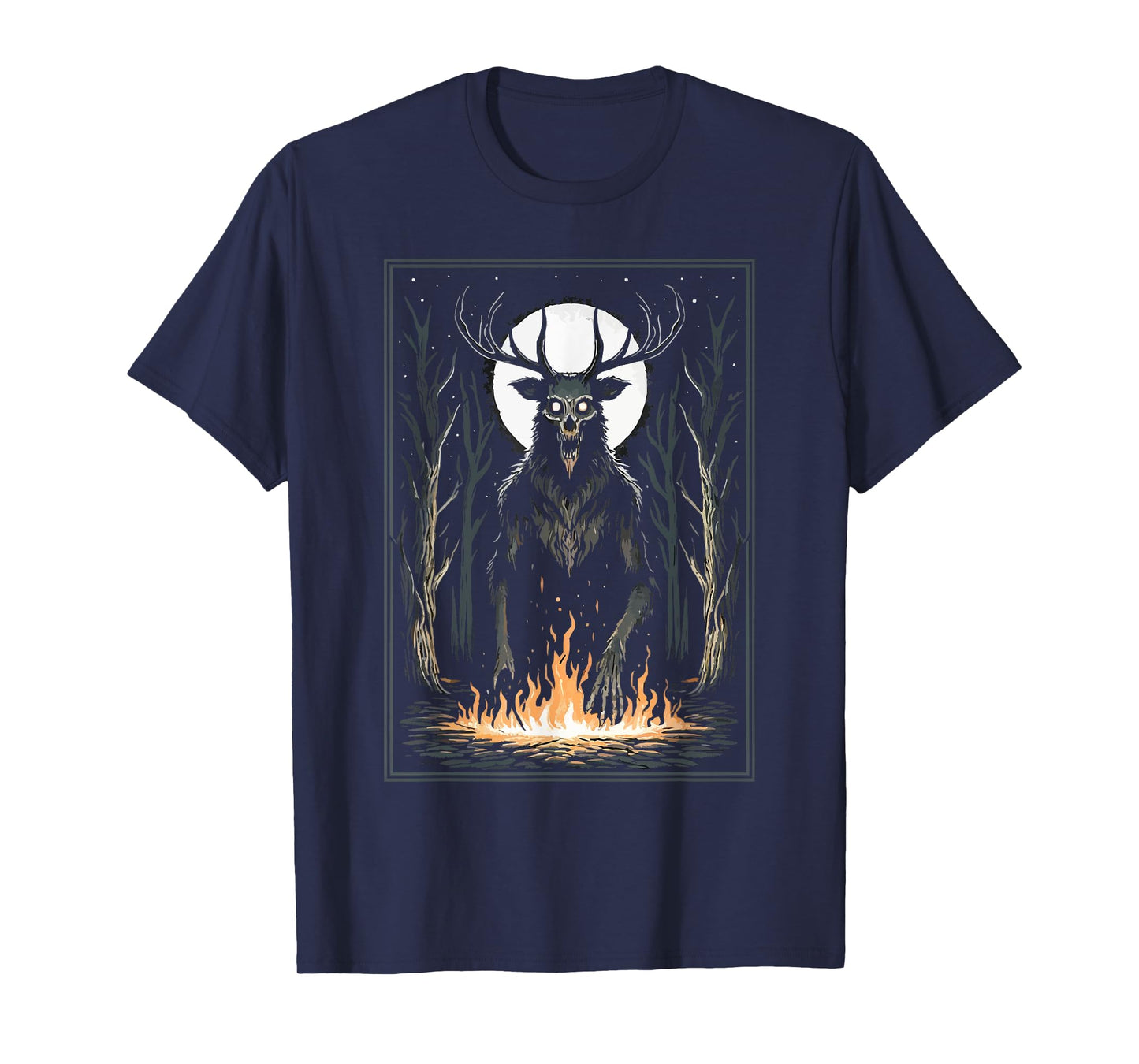 Wendigo Monster Legendary Creature Cryptozoology Cryptid T-Shirt
